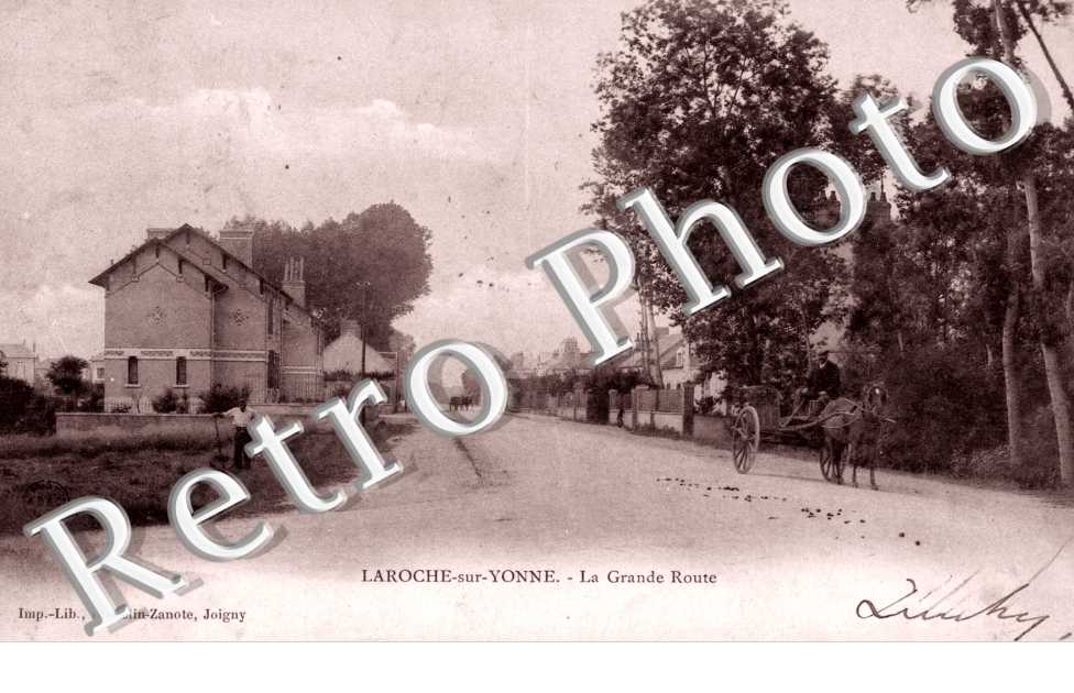Laroche-sur-Yonne, la Grande Route
