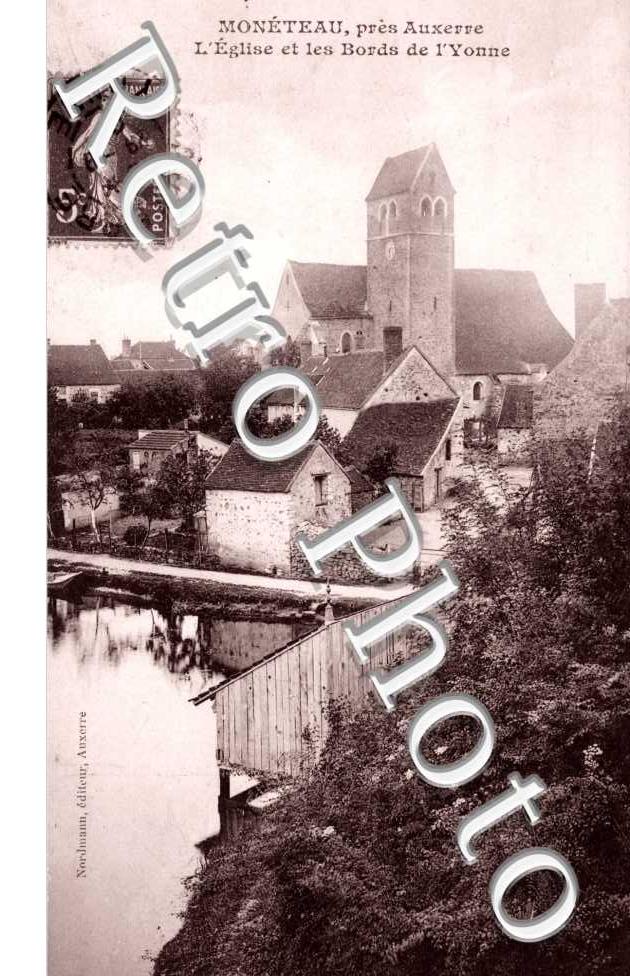 l'Eglise et les Bords de l'Yonne