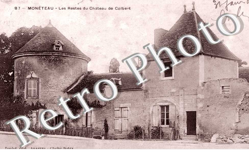 les reste du chateau de Colbert