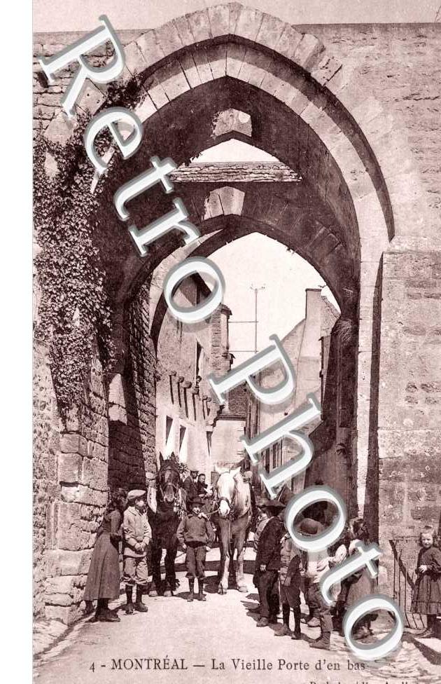 la vieille porte d'en bas