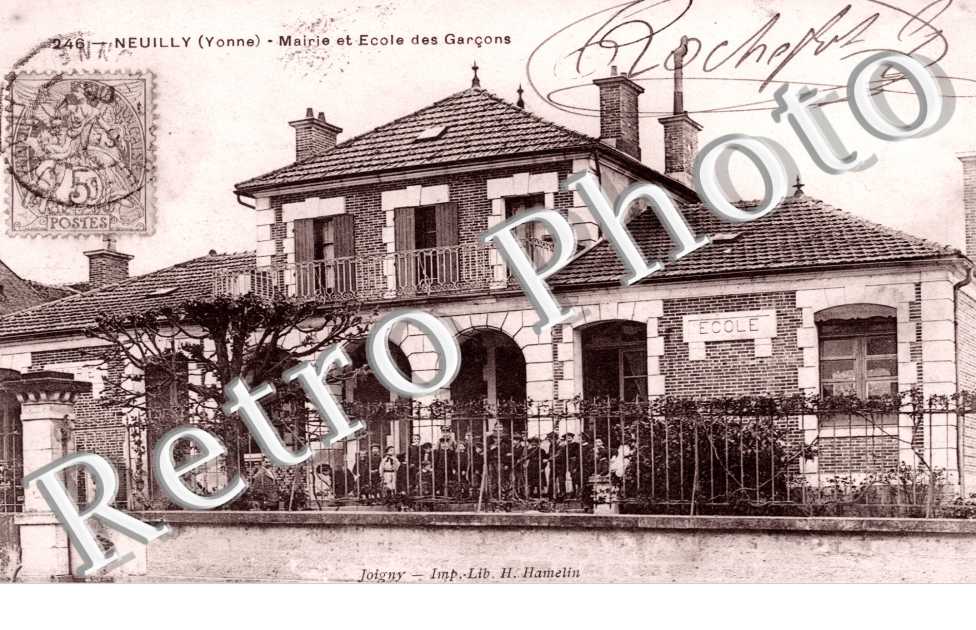 Mairie et ecole des garcons