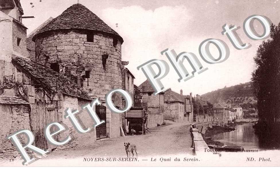 Les Remparts, le Quai du Serein