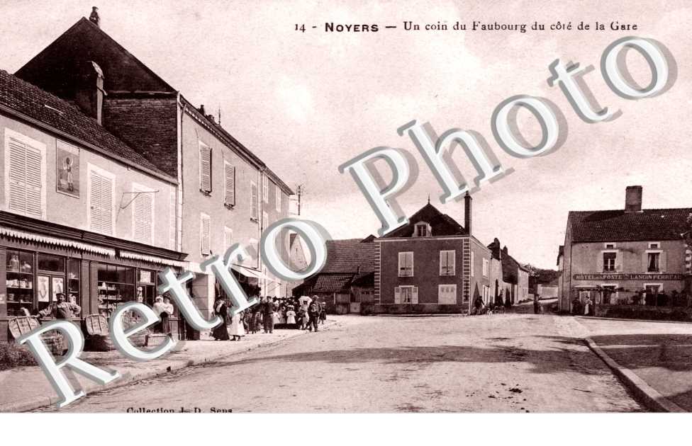 Un Coin du Faubourg du Cote de la Gare