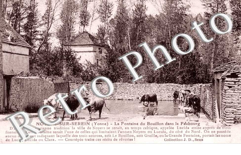 la Fontaine du Bouillon dans le Faubourg