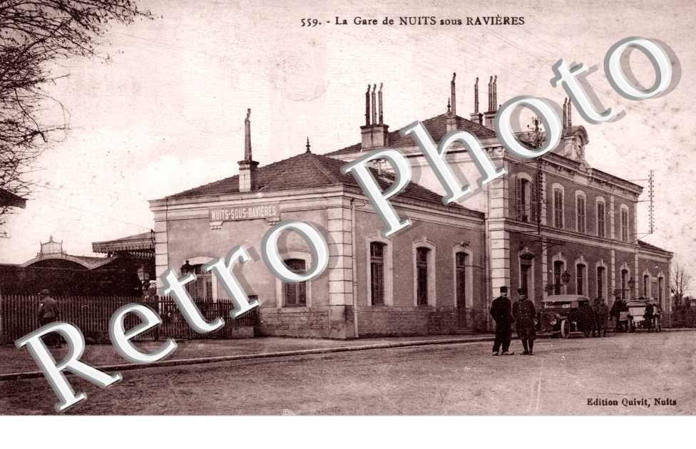 Nuits-sous-Ravieres, la Gare