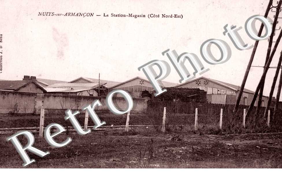 Nuits-sur-Armancon, la Station-Magasin