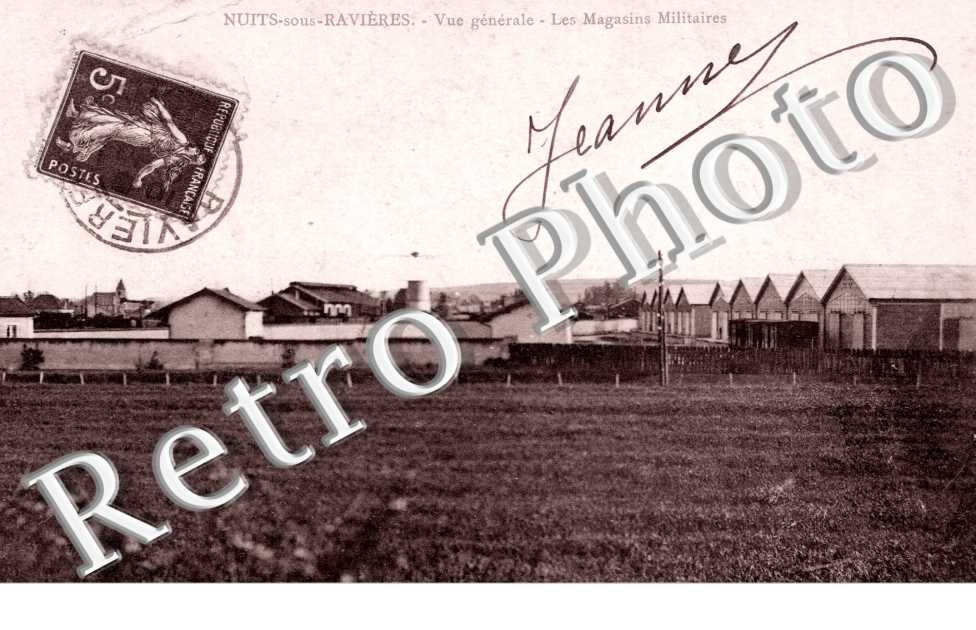 Nuits sous Ravieres, Vue generale et les Magasins militaires