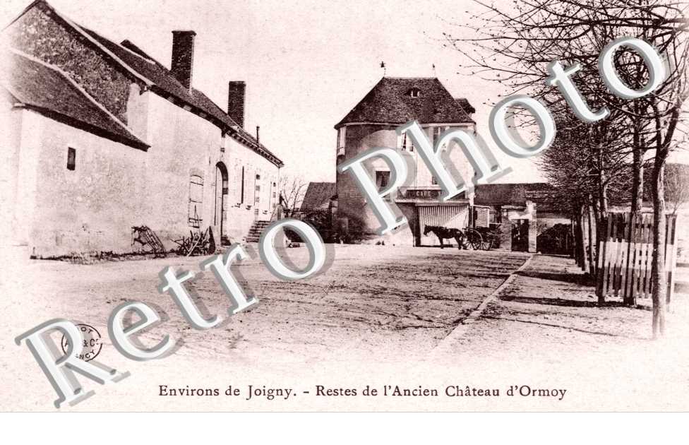 Restes de l'ancien chateau d'Ormoy