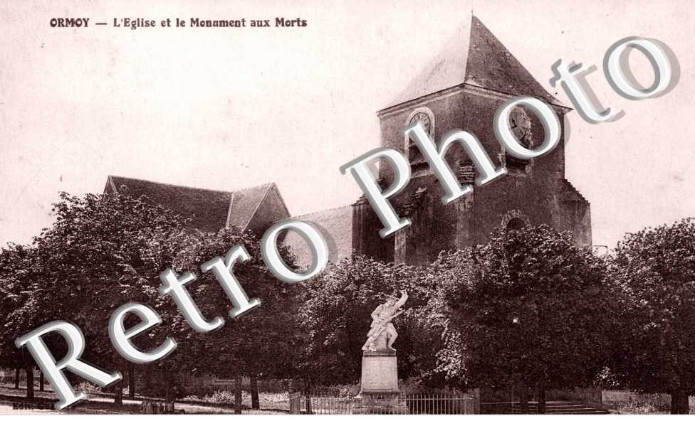 l'eglise et le monument aux Morts