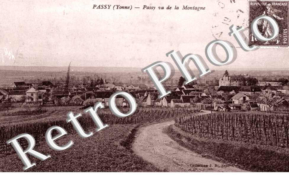 Passy vu de la Montagne