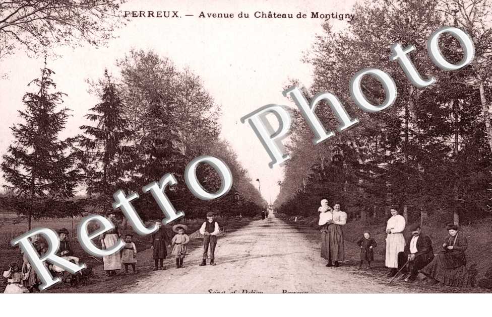 Avenue du chateau de Montigny