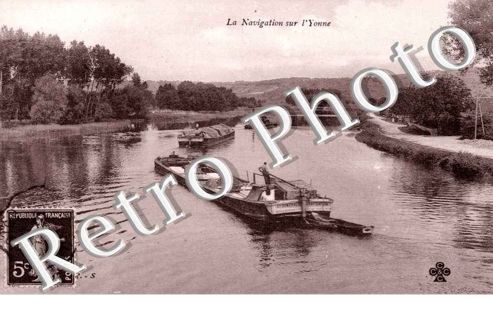 la Navigation sur l'Yonne