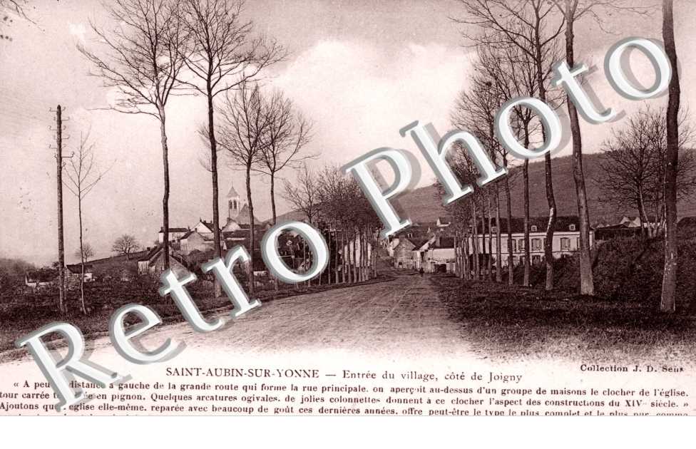 Entree du Village, Cote de Joigny