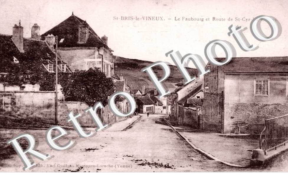 le Faubourg et la Route de Saint-Cyr-les-Colons