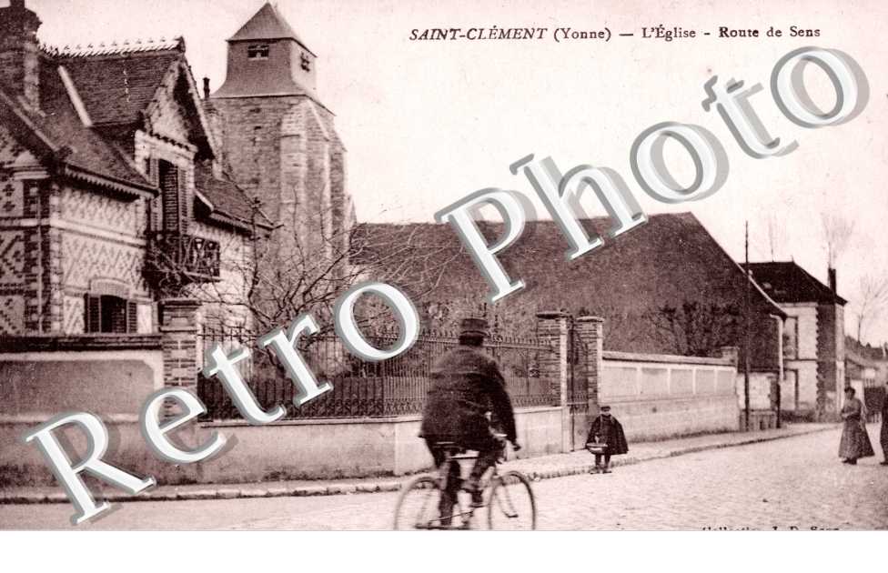 l' eglise, route de Sens