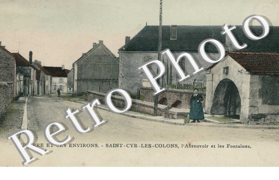 L'abreuvoir et les fontaines