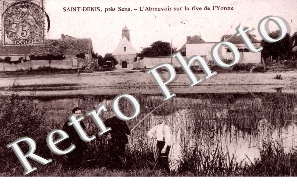 l'Abreuvoir sur la Rive de l'Yonne