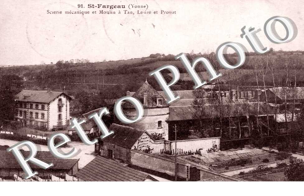 Scierie Mecanique et Moulin a Tan, Lesire et Provot