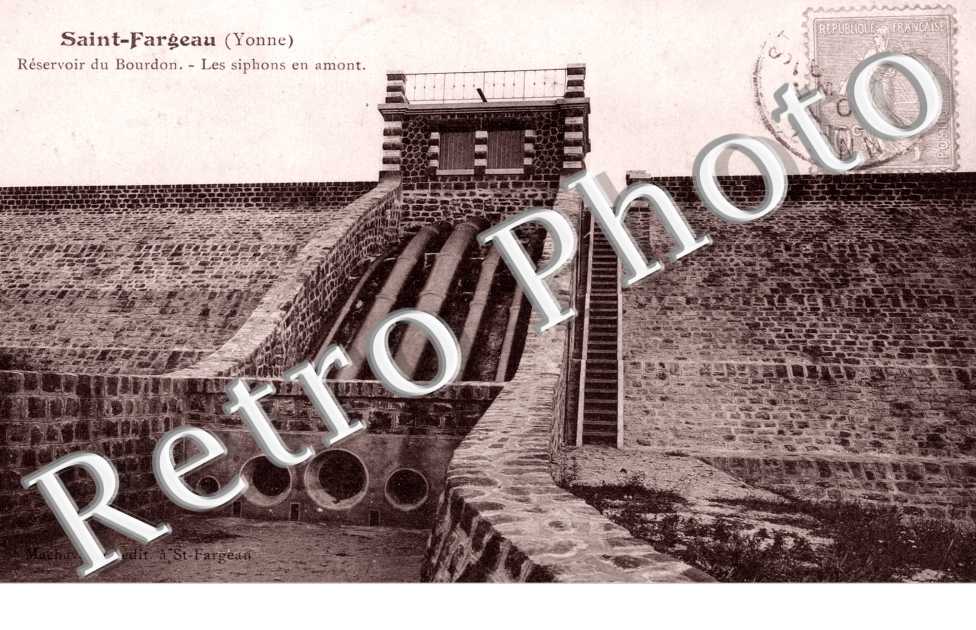 Reservoir du Bourdon - Les Siphons en Amont