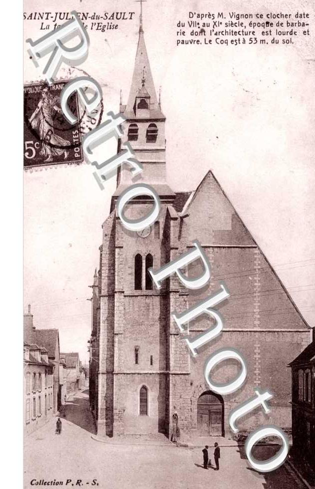 la facade de l'Eglise