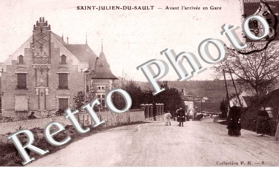 Arrivee en gare