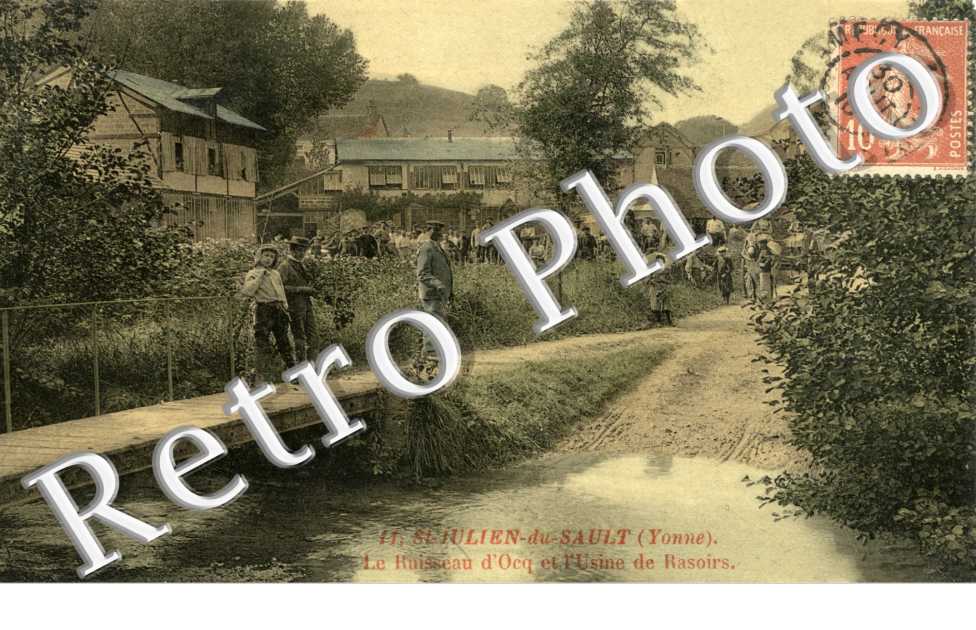 le ruisseau d'Ocq et l' usine de rasoirs