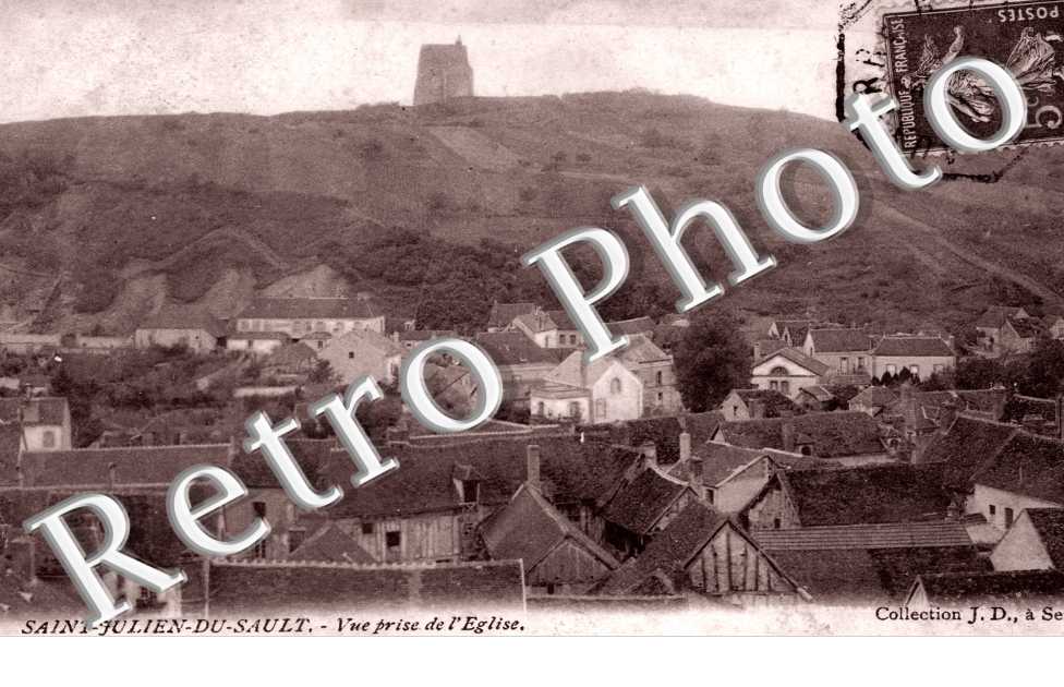 vue prise de l'Eglise