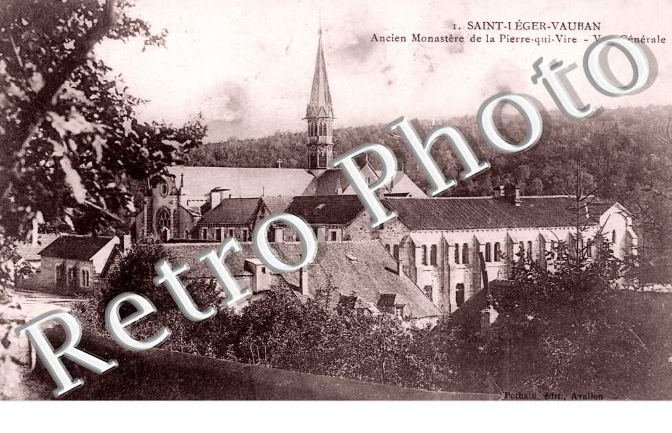 Ancien Monastere de la Pierre qui Vire, Vue generale