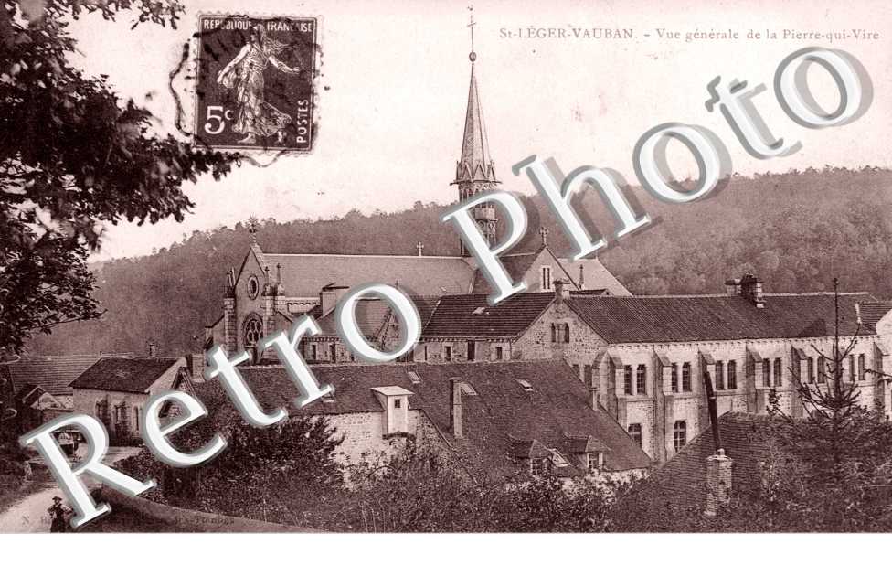 Vue Generale de la Pierre-qui-Vire