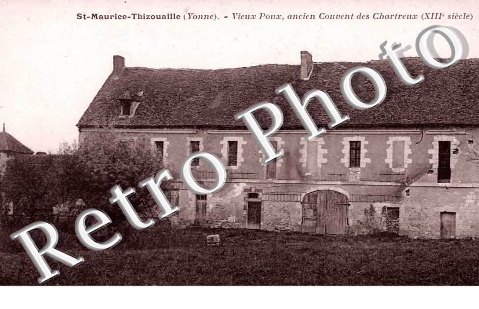Vieux Poux, ancien Couvent des Chartreux (XIIIeme siecle)