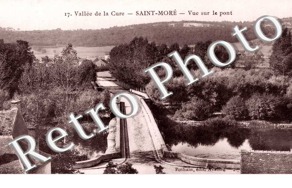 Vallee de la Cure, Vue sur le Pont