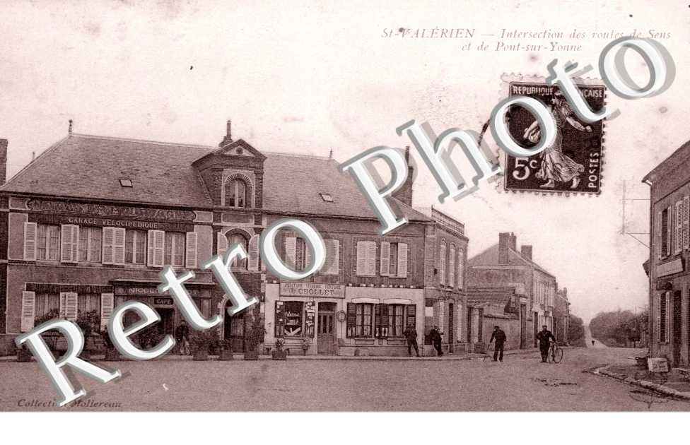 Intersection des Routes de Sens et de Pont-sur-Yonne