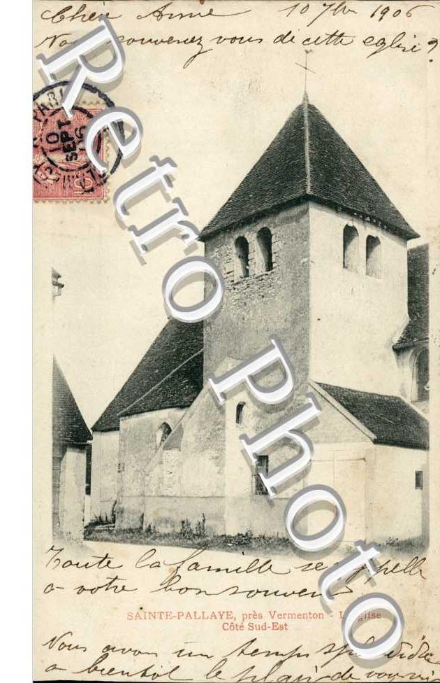 L'église côté Sud-Est