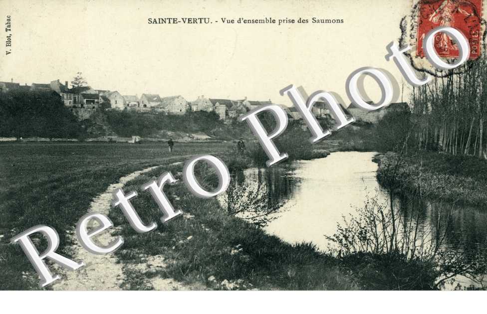 Vue d'Ensemble prise des Saumons