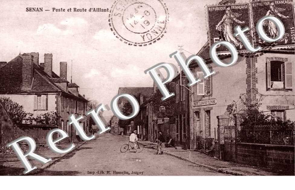 poste et route d' Aillant