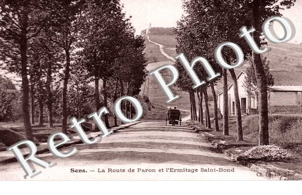 Route de Paron et l'Ermitage Saint Bond