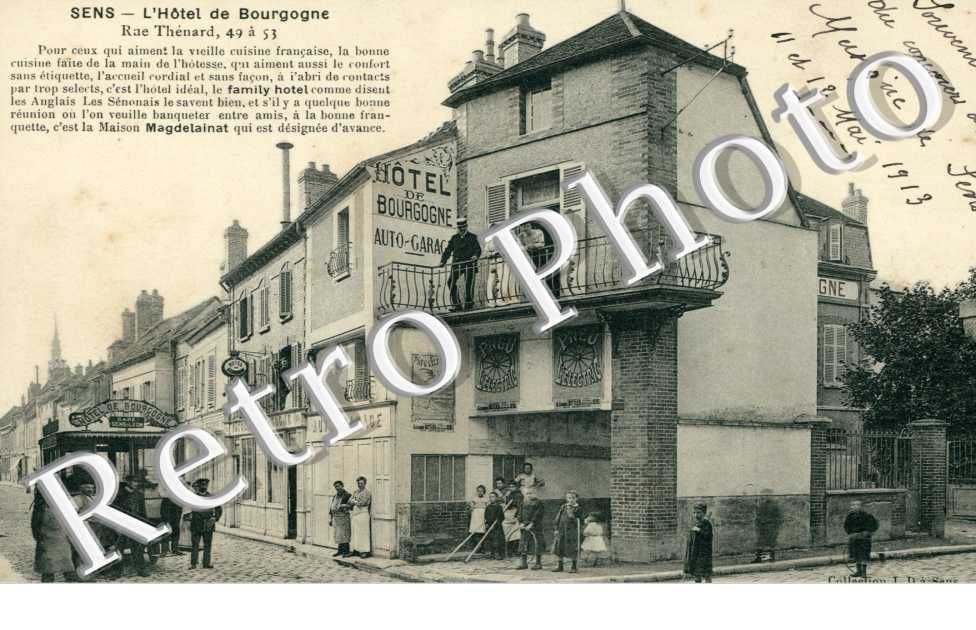 Hotel de Bourgogne, Rue Thenard
