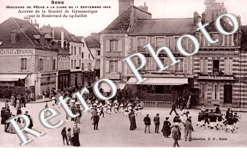 Concours de Peche a la ligne du 17 septembre 1905 Boulevard du 14 juillet