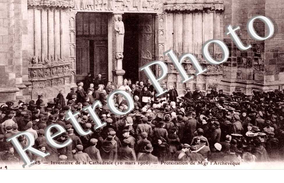 Inventaire de la Cathedrale le 10 mars 1906