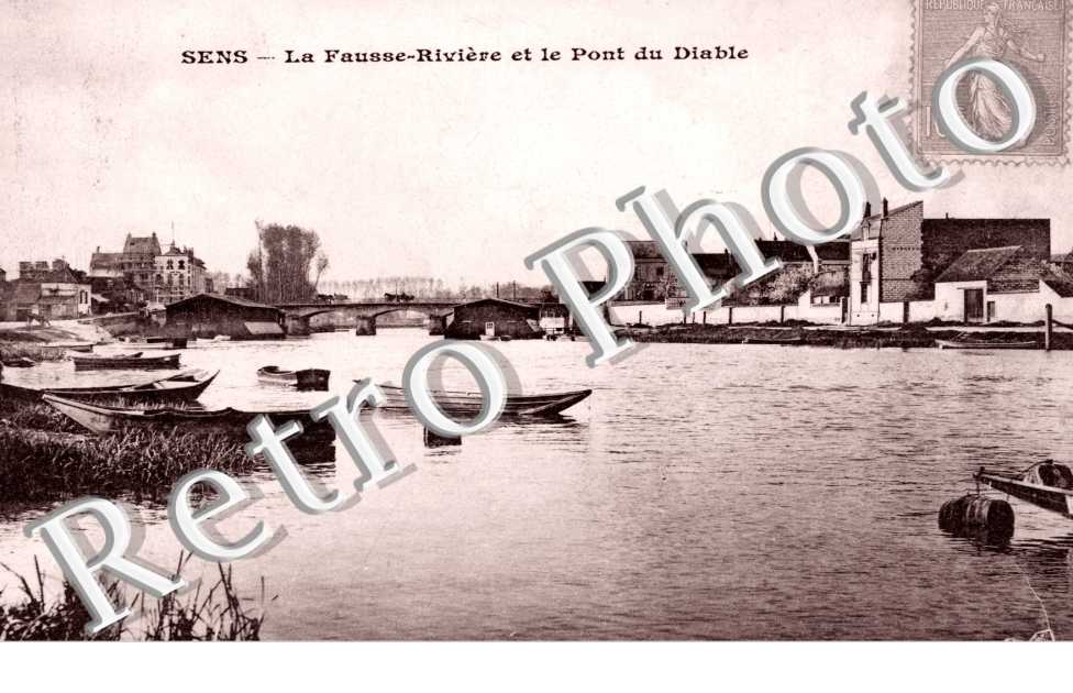 la Fausse-Riviere et le Pont du Diable
