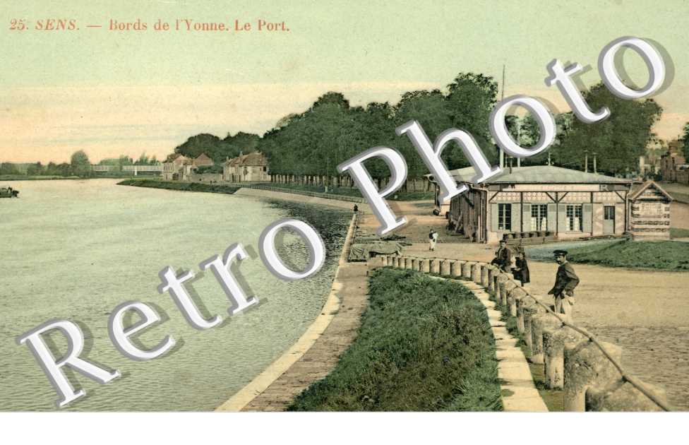 Bord de l'Yonne - le port