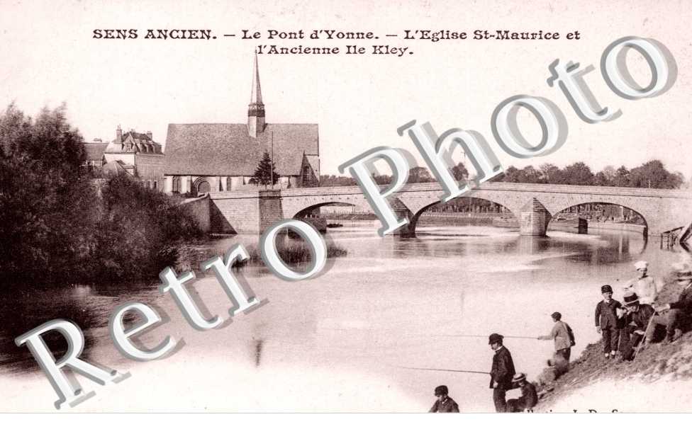 Le Pont d'Yonne; l'Eglise Saint Maurice