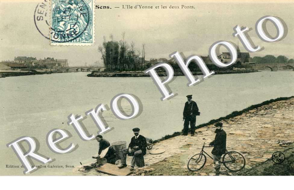 l'ile d'Yonne et les deux Ponts