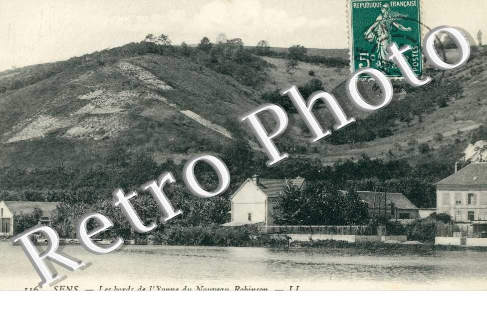 Le Bord de l'Yonne du Nouveau Robinson
