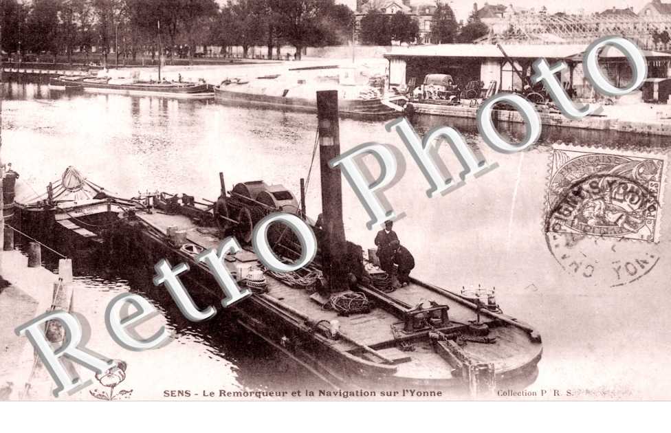 le Remorqueur et la Navigation sur l'Yonne