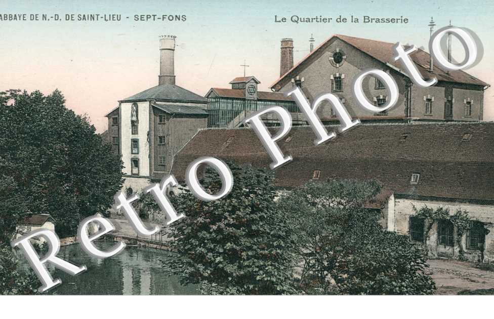 Abbaye de N-D de Saint-Lieu. Sept-Fons. Quartier de la Brasserie