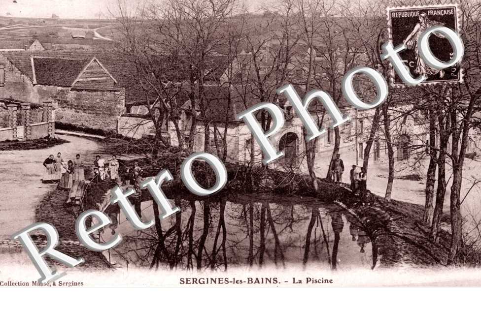 Sergines-les-Bains, la Piscine