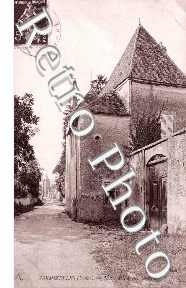Restes de l'ancien chateau
