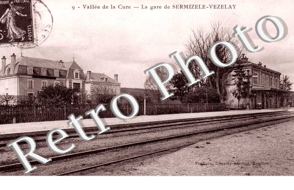 Vallee de la Cure, la Gare de Sermizele-Vezelay