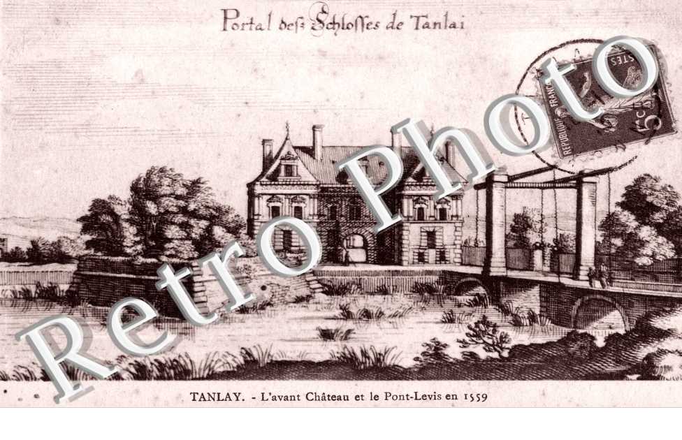 L'avant chateau et le pont-Levis en 1559